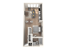 Elliston 23 Apartments S1 Floor Plan