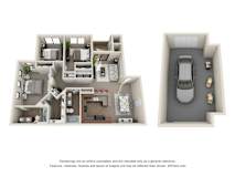 Colton Apartments Sterling Floor Plan