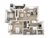 The Presley at Whitney Ranch Apartments Jailhouse Rock Floor Plan