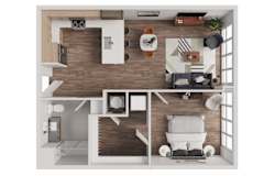 B1 Floorplan at Anthem House, Alabama, 35806
