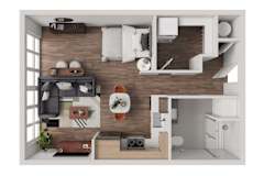 P1 Floorplan at Anthem House, Huntsville, AL