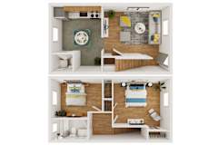 Floorplan - 2 bedroom