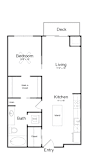 A17 floor plan at Track 29 Apartments, Minnesota, 55408