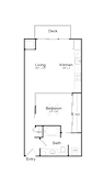 A1 floor plan at Track 29 Apartments, Minneapolis, MN, 55408