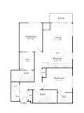 C2 Floor plan at Track 29 Apartments, Minneapolis, 55408