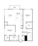 C5 floor plan at Track 29 Apartments, Minneapolis, Minnesota