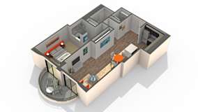 Eight 18 Floor Plan at ReNew Wheaton Center, Wheaton, IL