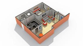 Eight 85 Floor Plan at ReNew Wheaton Center, Wheaton Illinois