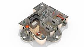 Eleven 37 Floor Plan at ReNew Wheaton Center, Wheaton, IL