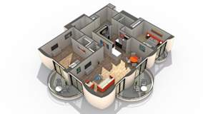 Eleven 89 Floor Plan at ReNew Wheaton Center, Wheaton Illinois