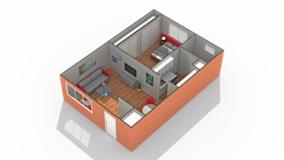 Devon Floor Plan at The Hinsdale, Hinsdale