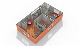 Jarvis Floor Plan at The Hinsdale, Hinsdale, 60521