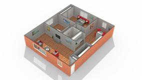 Taylor Floor Plan at The Hinsdale, Hinsdale