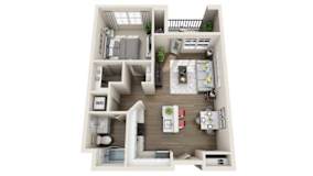 1 bed 1 bath at Arrive Los Carneros Apartments, Goleta