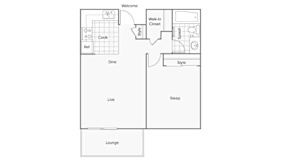 Riley_Floorplan at ReNew at Neill Lake, Eden Prairie, MN, 55344