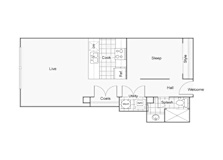 -McQueen Floor Plan at ReNew Wichita, Wichita, Kansas