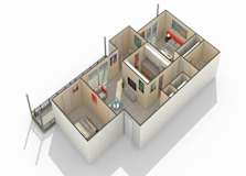Elmhurst1 Floor Plan at The Atwood at Eden Prairie, Minnesota, 55347