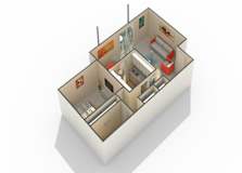 Lenox1 Floor Plan at The Atwood at Eden Prairie, Eden Prairie, Minnesota