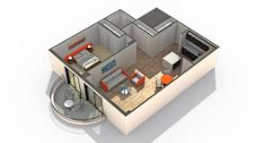 Seven 35 Floor Plan at ReNew Wheaton Center, Wheaton, IL