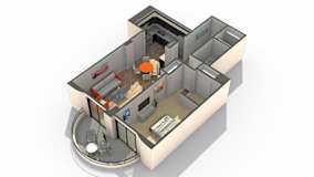 Seven 91 Floor Plan at ReNew Wheaton Center, Wheaton
