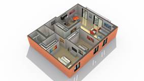 Ten 95 Floor Plan at ReNew Wheaton Center, Wheaton