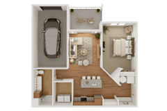 The Asher Floor Plan at Mallory Ridge, Bloomfield, Connecticut