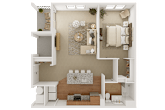 The Cottage Grove Floor Plan at Mallory Ridge, Connecticut, 06002