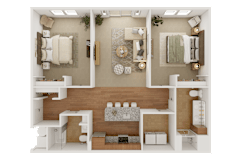 The Hamilton Floor Plan at Mallory Ridge, Bloomfield, 06002