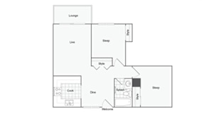 Larch Floor Plan at The Clubhouse at Port Orchard, Port Orchard, 98366