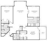 2 bed 2 bath P at Audenn Apartments, Minnesota, 55438