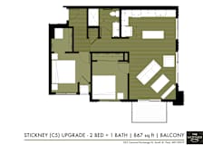 C5 Floor Plan at The Yards and Backyards, South St. Paul, 55075