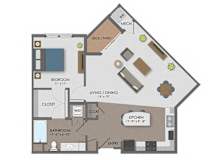 Franklin Floor Plan at The Edison at Avonlea, Minnesota, 55044