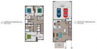 Parker Floor Plan at The Edison at Rice Creek I and II, Minnesota, 55126