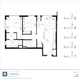 C5 Floor Plan at The McMillan, Shoreview, MN
