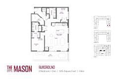 Fairground Floor Plan at The Mason, St. Paul