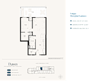 A floor plan of a house with a kitchen, bathroom, and bedrooms.