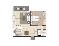 Alpine Floorplan at the Aspens Fairhaven, Santa Ana, California.