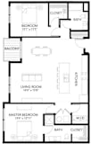 C21 2Bed 2Bath at Vue Apartments, Iowa