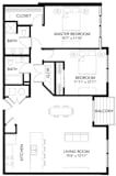 C28 2Bed 2Bath at Vue Apartments, Iowa