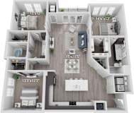 A 13x12 inch bedroom is shown in the image.