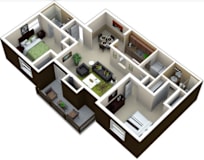 2 BED 2 BATH at North Bluff Apartments, South Carolina, 29406