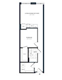 1N Floor Plan at The Vale at the Parks, Washington, DC