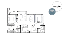 2 bed 2 bath B at Mill Creek Meadows Apartments, Washington