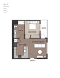 1 bed 1 bath B at Ravello Apartments, Washington, 98052