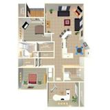 3 Bedroom Floor Plan at Tranquility Pointe, Omaha