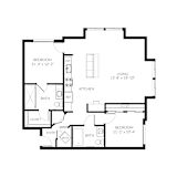 2 bedroom 2 bathroom apartment home at Huntington in South San Francisco