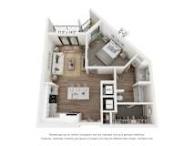 A2 Floorplan at The Residences at Enso, Jacksonville, FL, 32224