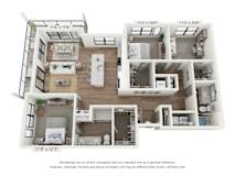 C1 Floorplan at The Residences at Enso, Jacksonville, Florida
