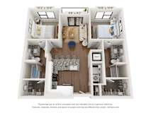 B1 Floor Plan at The Station at San Marco, Jacksonville, FL
