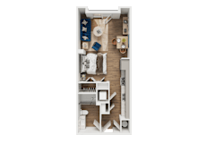 S1 Floor Plan at Address East End, Raleigh